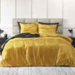 Housse de couette en velours gaufré Sultan Gold