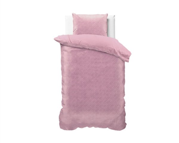 Housse de couette Velours gaufré rose tendance
