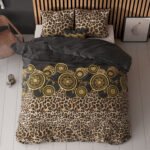 Housse de couette Golden Circle black