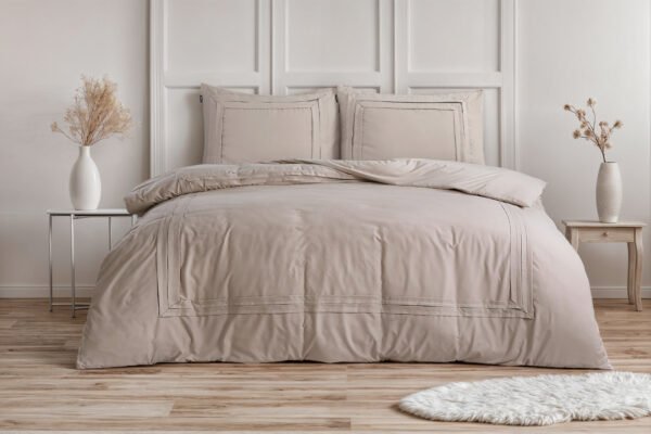 Housse de couette Tailored Taupe