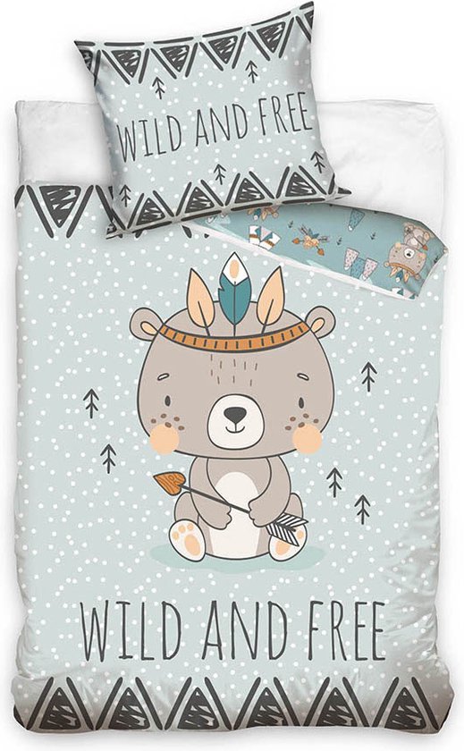 BEAR DEKBEDOVERTREK Bear Dekbedovertrek Junior 140 X 200 Cm Katoen â Image 1