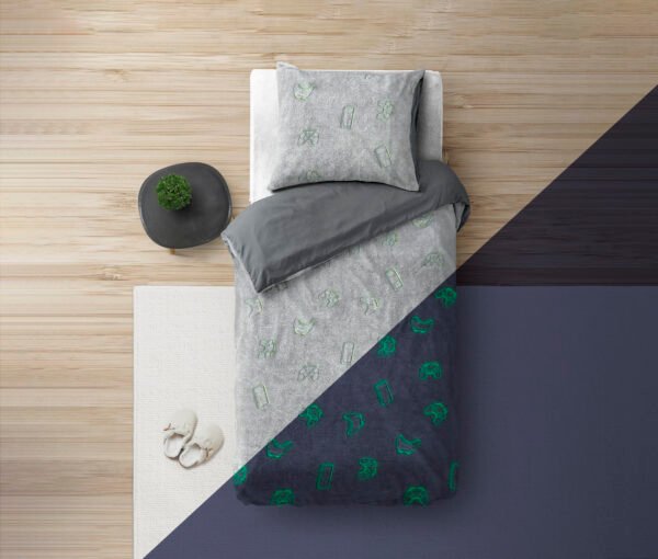 Housse de couette Glow in the dark Games Multi