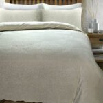 Housse de couette Glamour Flannel Deco Foil Crème
