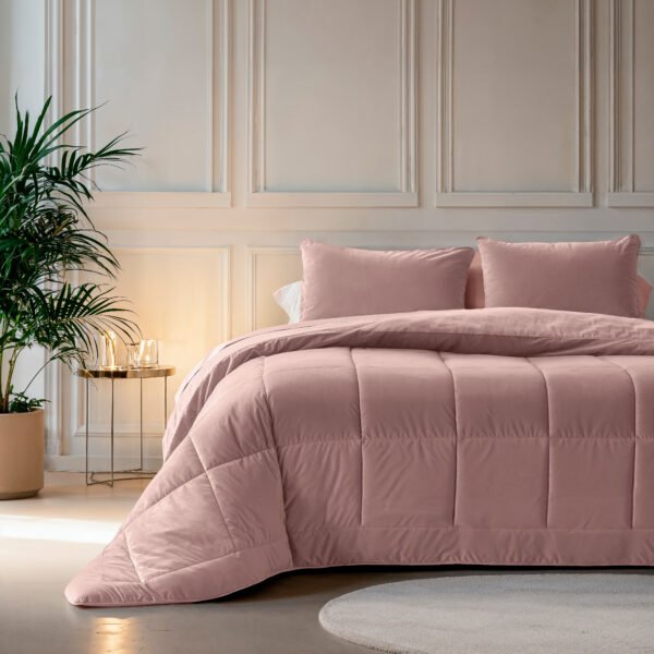 Couette en velours Lazy Rose ancien