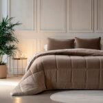 Couette Lazy Velvet Taupe/Gris