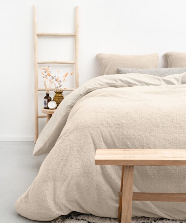 Housse de couette Teddy Créme