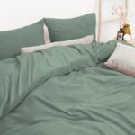Housse de couette Teddy vert
