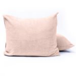Taies d'oreiller Teddy, lot de 2, roses, 60 x 70 cm